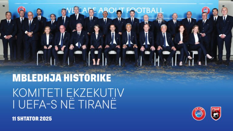 KOMITETI EKZEKUTIV I UEFAS NE TIRANE